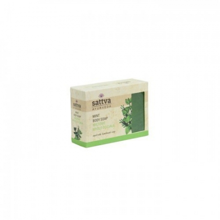 SATTVA AYURVEDA Mydło glicerynowe Mięta 125g